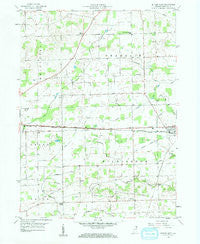 Butler West Indiana Historical topographic map, 1:24000 scale, 7.5 X 7.5 Minute, Year 1958