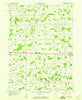 Butler West Indiana Historical topographic map, 1:24000 scale, 7.5 X 7.5 Minute, Year 1958