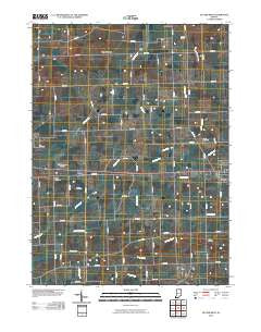 Butler West Indiana Historical topographic map, 1:24000 scale, 7.5 X 7.5 Minute, Year 2010