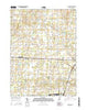 Butler West Indiana Current topographic map, 1:24000 scale, 7.5 X 7.5 Minute, Year 2016