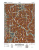 Canaan Indiana Historical topographic map, 1:24000 scale, 7.5 X 7.5 Minute, Year 2010
