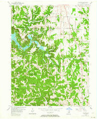 Cataract Indiana Historical topographic map, 1:24000 scale, 7.5 X 7.5 Minute, Year 1956