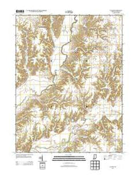 Catlin Indiana Historical topographic map, 1:24000 scale, 7.5 X 7.5 Minute, Year 2013