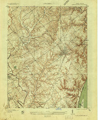 Charlestown Indiana Historical topographic map, 1:24000 scale, 7.5 X 7.5 Minute, Year 1937