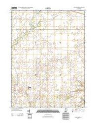 Chatterton Indiana Historical topographic map, 1:24000 scale, 7.5 X 7.5 Minute, Year 2013