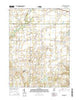Chatterton Indiana Current topographic map, 1:24000 scale, 7.5 X 7.5 Minute, Year 2016