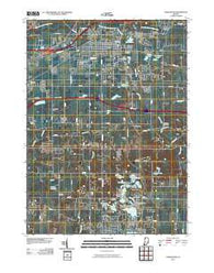 Chesterton Indiana Historical topographic map, 1:24000 scale, 7.5 X 7.5 Minute, Year 2010