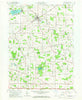 Churubusco Indiana Historical topographic map, 1:24000 scale, 7.5 X 7.5 Minute, Year 1965