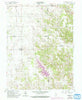 Clarksburg Indiana Historical topographic map, 1:24000 scale, 7.5 X 7.5 Minute, Year 1958