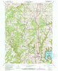 Clear Creek Indiana Historical topographic map, 1:24000 scale, 7.5 X 7.5 Minute, Year 1965