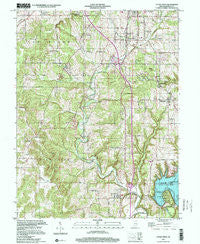 Clear Creek Indiana Historical topographic map, 1:24000 scale, 7.5 X 7.5 Minute, Year 1999