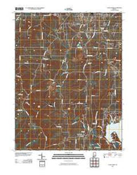 Clear Creek Indiana Historical topographic map, 1:24000 scale, 7.5 X 7.5 Minute, Year 2010