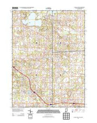 Clear Lake Indiana Historical topographic map, 1:24000 scale, 7.5 X 7.5 Minute, Year 2013
