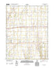 Cleveland Indiana Historical topographic map, 1:24000 scale, 7.5 X 7.5 Minute, Year 2013