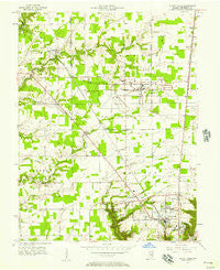 Clifty Falls Indiana Historical topographic map, 1:24000 scale, 7.5 X 7.5 Minute, Year 1956