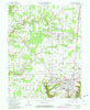 Clifty Falls Indiana Historical topographic map, 1:24000 scale, 7.5 X 7.5 Minute, Year 1964