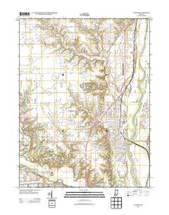 Clinton Indiana Historical topographic map, 1:24000 scale, 7.5 X 7.5 Minute, Year 2013