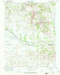 Coal City Indiana Historical topographic map, 1:24000 scale, 7.5 X 7.5 Minute, Year 1963