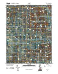 Coal City Indiana Historical topographic map, 1:24000 scale, 7.5 X 7.5 Minute, Year 2010