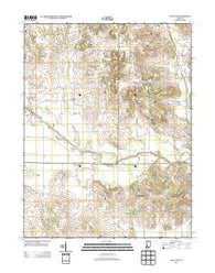 Coal City Indiana Historical topographic map, 1:24000 scale, 7.5 X 7.5 Minute, Year 2013