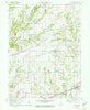 Coatesville Indiana Historical topographic map, 1:24000 scale, 7.5 X 7.5 Minute, Year 1970