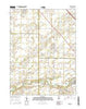 Colfax Indiana Current topographic map, 1:24000 scale, 7.5 X 7.5 Minute, Year 2016