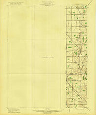 College Corner Ohio Historical topographic map, 1:62500 scale, 15 X 15 Minute, Year 1918