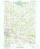 Columbia City Indiana Historical topographic map, 1:24000 scale, 7.5 X 7.5 Minute, Year 1965