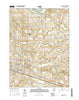 Columbia City Indiana Current topographic map, 1:24000 scale, 7.5 X 7.5 Minute, Year 2016