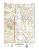 Columbus Indiana Historical topographic map, 1:24000 scale, 7.5 X 7.5 Minute, Year 2013