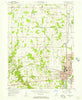 Connersville Indiana Historical topographic map, 1:24000 scale, 7.5 X 7.5 Minute, Year 1956
