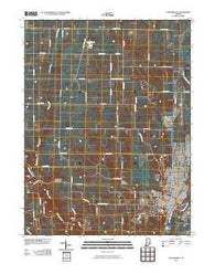 Connersville Indiana Historical topographic map, 1:24000 scale, 7.5 X 7.5 Minute, Year 2010