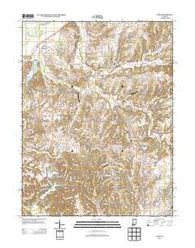 Cope Indiana Historical topographic map, 1:24000 scale, 7.5 X 7.5 Minute, Year 2013