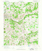 Corydon East Indiana Historical topographic map, 1:24000 scale, 7.5 X 7.5 Minute, Year 1966