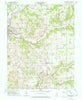 Corydon East Indiana Historical topographic map, 1:24000 scale, 7.5 X 7.5 Minute, Year 1966