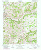 Corydon East Indiana Historical topographic map, 1:24000 scale, 7.5 X 7.5 Minute, Year 1966