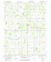 Cosmos Ohio Historical topographic map, 1:24000 scale, 7.5 X 7.5 Minute, Year 1960