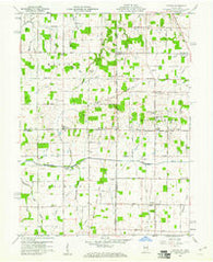 Cosmos Ohio Historical topographic map, 1:24000 scale, 7.5 X 7.5 Minute, Year 1960