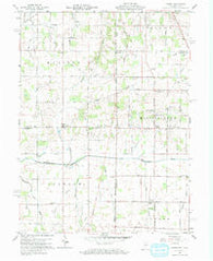 Cosmos Ohio Historical topographic map, 1:24000 scale, 7.5 X 7.5 Minute, Year 1960