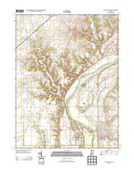 Covington Indiana Historical topographic map, 1:24000 scale, 7.5 X 7.5 Minute, Year 2013