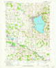 Culver Indiana Historical topographic map, 1:24000 scale, 7.5 X 7.5 Minute, Year 1962