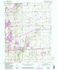 Cumberland Indiana Historical topographic map, 1:24000 scale, 7.5 X 7.5 Minute, Year 1962
