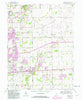 Cumberland Indiana Historical topographic map, 1:24000 scale, 7.5 X 7.5 Minute, Year 1962
