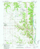 Dana Indiana Historical topographic map, 1:24000 scale, 7.5 X 7.5 Minute, Year 1978