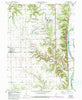 Dana Indiana Historical topographic map, 1:24000 scale, 7.5 X 7.5 Minute, Year 1978
