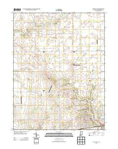 Danville Indiana Historical topographic map, 1:24000 scale, 7.5 X 7.5 Minute, Year 2013