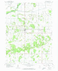 DeMotte Indiana Historical topographic map, 1:24000 scale, 7.5 X 7.5 Minute, Year 1957