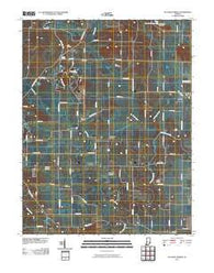 De Gonia Springs Indiana Historical topographic map, 1:24000 scale, 7.5 X 7.5 Minute, Year 2010