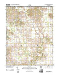 De Gonia Springs Indiana Historical topographic map, 1:24000 scale, 7.5 X 7.5 Minute, Year 2013