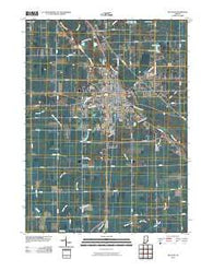Decatur Indiana Historical topographic map, 1:24000 scale, 7.5 X 7.5 Minute, Year 2010
